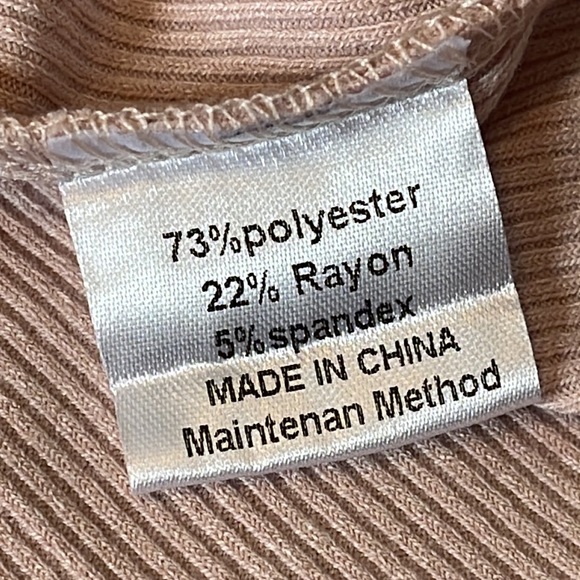 NWT Merokeety ribbed light pink Dress 💞 - Picture 6 of 6